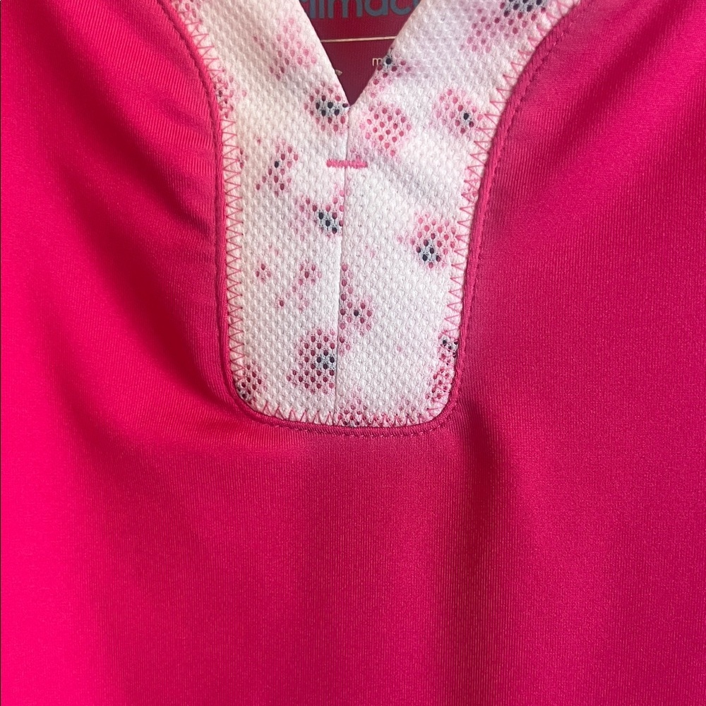 Adidas Pink Tank Top with White Accents - Picture 3 of 8